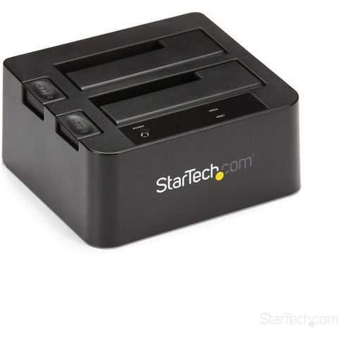 StarTech.com USB 3.1 (10Gbps) Dual-Bay Dock for 2.5"-3.5" SATA SSD-HDDs with UASP