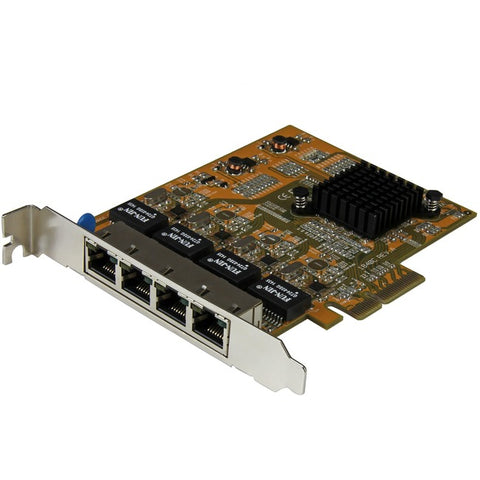 StarTech.com 4-Port PCI Express Gigabit Network Adapter Card - Quad-Port PCIe Gigabit NIC