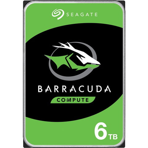 Seagate BarraCuda ST6000DM003 6 TB Hard Drive - 3.5" Internal - SATA (SATA-600)