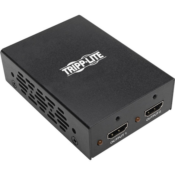 Tripp Lite 2-Port 3D 4K HDMI Splitter, HDMI 2.0, HDCP 2.2 UHD 4K @ 60Hz, HDR, TAA - SystemsDirect.com