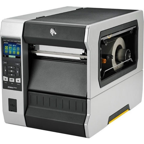 Zebra ZT620 Industrial Direct Thermal-Thermal Transfer Printer - Monochrome - Label Print - Ethernet - USB - Serial - Bluetooth