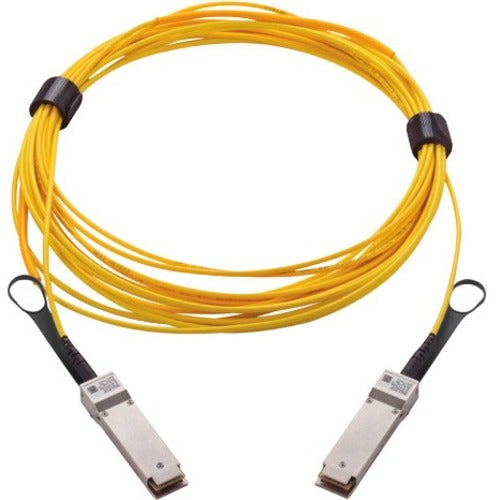 Mellanox Active Fiber Cable, IB HDR, Up to 200Gb-s, QSFP56, LSZH, Black Pulltab, 15m - SystemsDirect.com