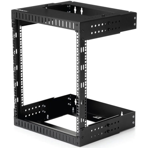 StarTech.com 12U 19" Wall Mount Network Rack - Adjustable Depth 12-20" Open Frame for Server Room -AV-Data-Computer Equipment w-Cage Nuts