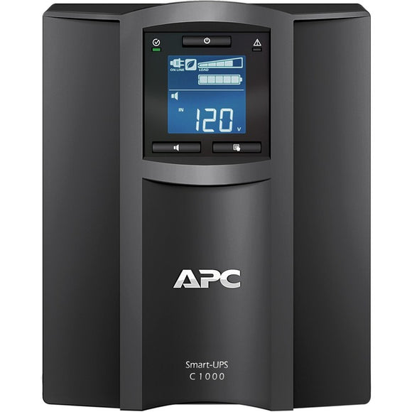 APC by Schneider Electric Smart-UPS C 1000VA LCD 120V with SmartConnect - SystemsDirect.com