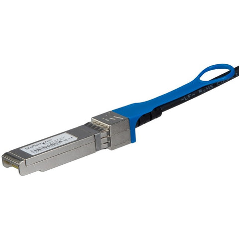 StarTech.com MSA Uncoded Compatible 10m 10G SFP+ to SFP+ Direct Attach Cable - 10 GbE SFP+ Copper DAC 10 Gbps Low Power Active Twinax