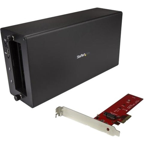 StarTech.com Thunderbolt 3 to M.2 adapter - External PCI Express Enclosure - Chassis plus card - SystemsDirect.com