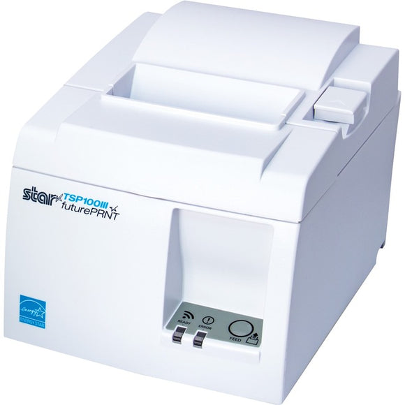 Star Micronics TSP143IIIW WT US Desktop Direct Thermal Printer - Monochrome - Receipt Print - USB - SystemsDirect.com