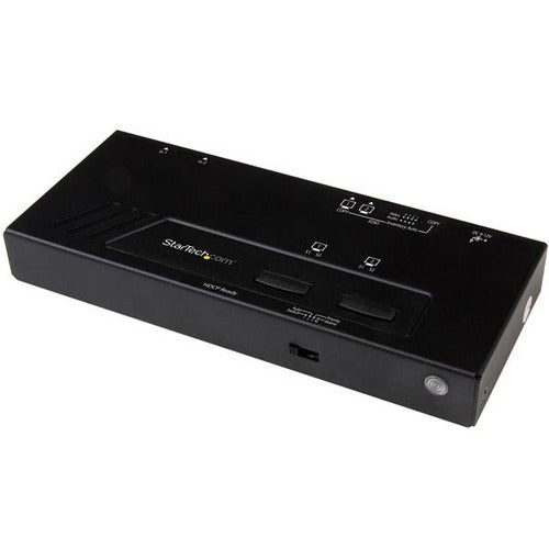StarTech.com 2x2 HDMI Matrix Switch - 4K with Fast Switching, Auto-Sensing and Serial Control - SystemsDirect.com