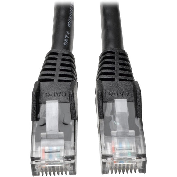 Tripp Lite 5ft Cat6 Gigabit Snagless Molded Patch Cable RJ45 M-M Black 5' 50 Bulk Pack - SystemsDirect.com