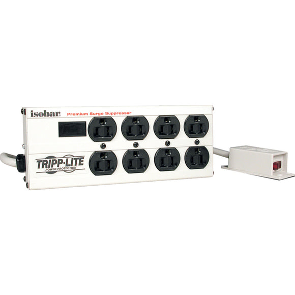 Tripp Lite Isobar Ultra Surge 9in Remote On-Off Switch 8 outlet 12' Cord 3840 Joules - SystemsDirect.com