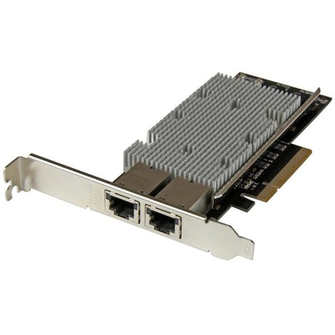 StarTech.com 10G Network Card - 2 port - NBASE-T - RJ45 Port - Intel X550 chipset - Ethernet Card - Intel NIC Card - SystemsDirect.com