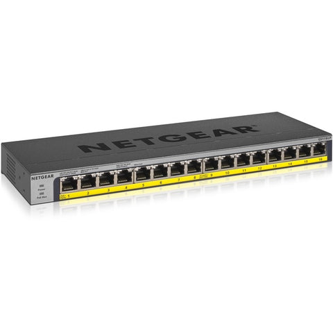 Netgear 16-Port 76W PoE-PoE+ Gigabit Ethernet Unmanaged Switch