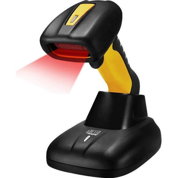 Adesso NuScan 4100B Bluetooth Antimicrobial Waterproof CCD Barcode Scanner - SystemsDirect.com