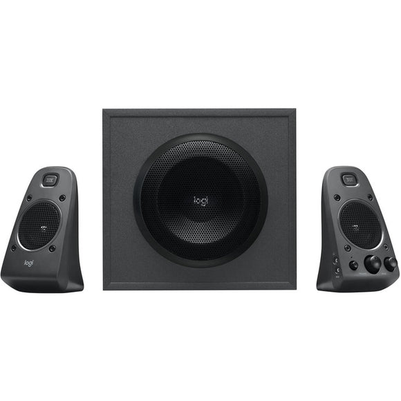 Logitech Z625 2.1 Speaker System - 200 W RMS - Black - SystemsDirect.com