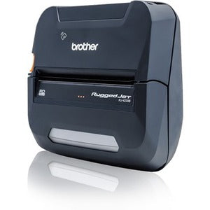 Brother RuggedJet RJ4230BL Mobile Direct Thermal Printer - Monochrome - Portable - Label-Receipt Print - USB - Serial - Bluetooth - Yes