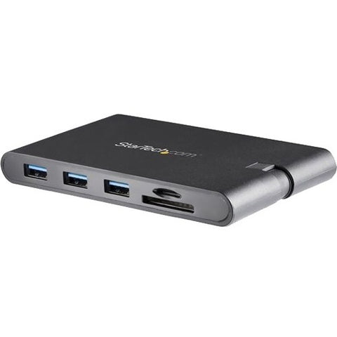 StarTech.com USB C Multiport Adapter - USB Type-C Mini Dock with HDMI 4K or VGA Video - 100W PD Passthrough, 3x USB 3.0, GbE, SD & MicroSD - SystemsDirect.com