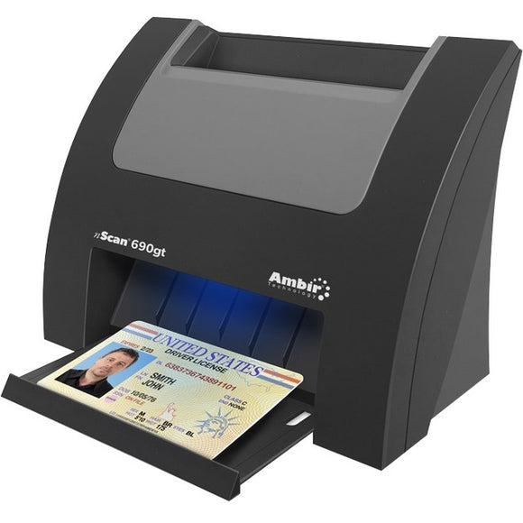 Ambir nScan 690gt - Duplex ID Card Scanner - SystemsDirect.com