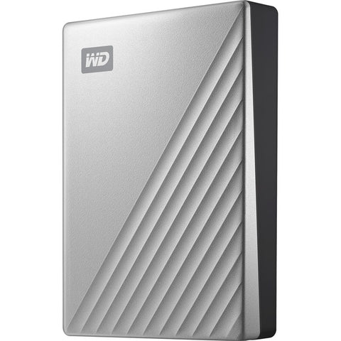 WD My Passport Ultra WDBPMV0040BSL 4 TB Portable Hard Drive - External - Silver - SystemsDirect.com