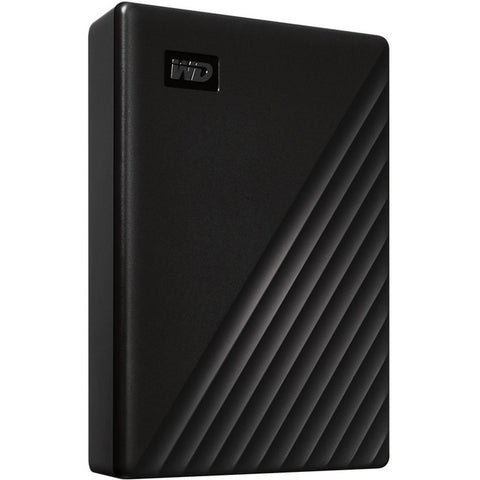 WD My Passport WDBPKJ0050BBK-WESN 5 TB Portable Hard Drive - External - Black