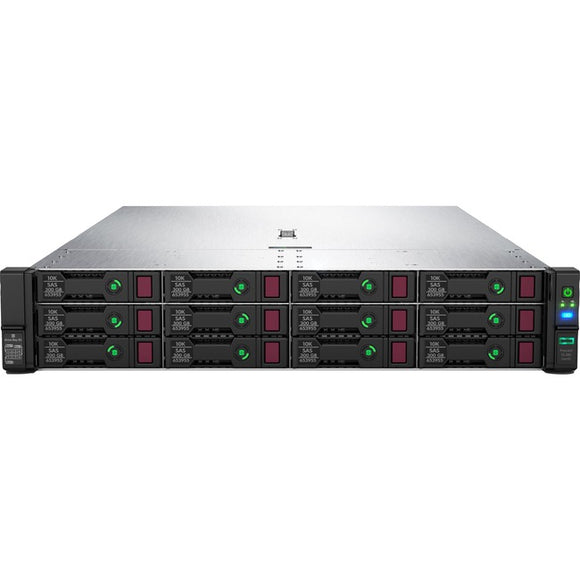 HPE ProLiant DL380 G10 2U Rack Server - 1 x Intel Xeon Gold 6242 2.80 GHz - 32 GB RAM - Serial ATA-600, 12Gb-s SAS Controller