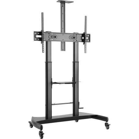 V7 TVCART2 Pro TV Cart, up to 100 inch displays, Height Adjustable - SystemsDirect.com