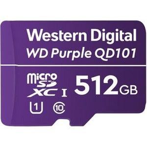 WD Purple WDD512G1P0C 512 GB Class 10-UHS-I (U1) microSDXC
