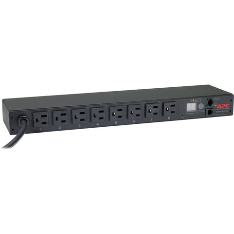 APC by Schneider Electric Rack PDU, Metered, 1U, 15A, 100-120V, (8) 5-15 - SystemsDirect.com