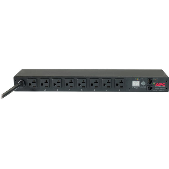 Schneider Electric Rack PDU, Metered, 1U, 20A, 120V, (8) 5-20 - SystemsDirect.com