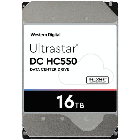 Western Digital Ultrastar DC HC550 16 TB Hard Drive - 3.5" Internal - SAS (12Gb-s SAS)