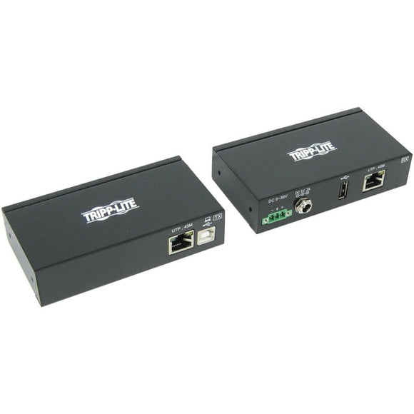 Tripp Lite USB over Cat5-Cat6 Extender Kit 1-Port Industrial USB 2.0 w ESD