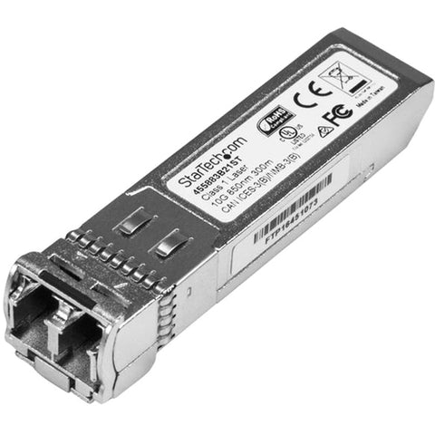 StarTech.com HPE 455883-B21 Compatible SFP+ Module - 10GBASE-SR - 10GE Gigabit Ethernet SFP+ 10GbE Multi Mode Fiber Optic Transceiver 300m - SystemsDirect.com