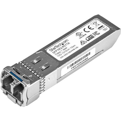 StarTech.com Cisco SFP-10G-LR-S Comp. SFP+ Module - 10GBASE-LR - 10GE Gigabit Ethernet SFP+ 10GbE Single Mode Fiber SMF Optic Transceiver - SystemsDirect.com
