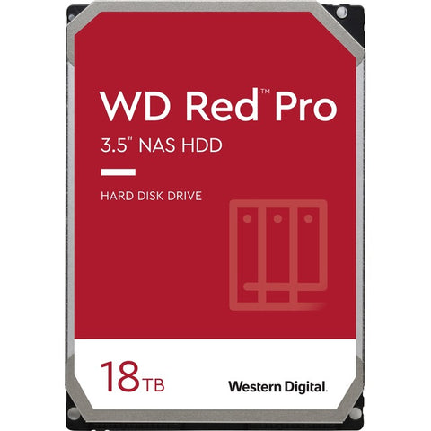 WD Red Pro WD181KFGX 18 TB Hard Drive - 3.5" Internal - SATA (SATA-600)