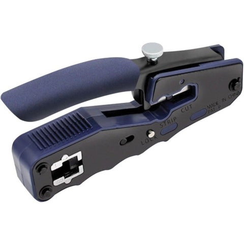 Tripp Lite Crimping Tool with Cable Stripper for Pass-Through RJ45 Plugs - SystemsDirect.com