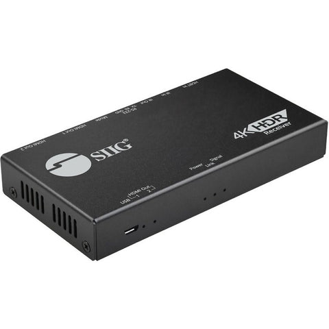 SIIG HDMI 2.0 4K HDR over HDBaseT Receiver 198ft - SystemsDirect.com