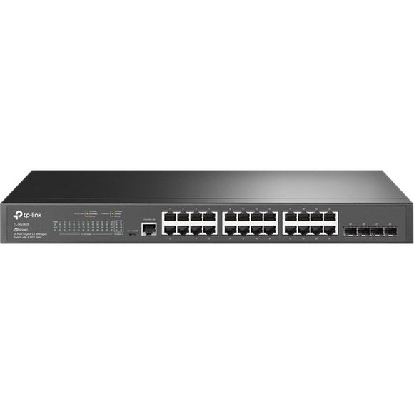TP-Link JetStream 24-Port Gigabit L2 Managed Switch with 4 SFP Slots - SystemsDirect.com