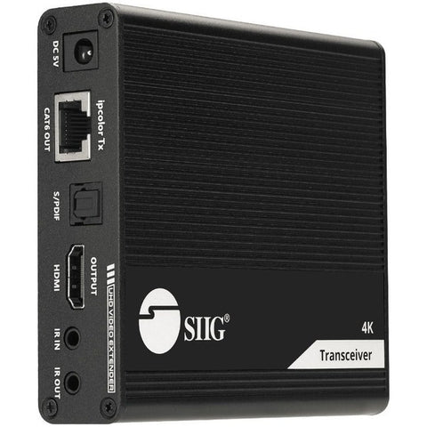SIIG ipcolor 4K HDMI 2.0 Extender Daisy Chain Transceiver - 230ft - SystemsDirect.com