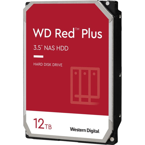 WD Red Plus WD120EFBX 12 TB Hard Drive - 3.5