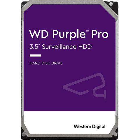 WD Purple Pro WD181PURP 18 TB Hard Drive - 3.5" Internal - SATA (SATA-600) - Conventional Magnetic Recording (CMR) Method
