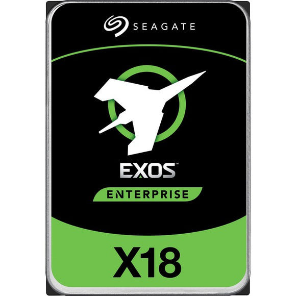 Seagate Exos X18 ST12000NM001J 12 TB Hard Drive - Internal - SATA (SATA/600) - Conventional Magnetic Recording (CMR) Method