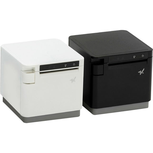 Star Micronics mC-Print3 MCP31LBi NH WT US Desktop Direct Thermal Printer - Monochrome - Receipt Print - Ethernet - USB - Yes - Bluetooth - With Cutter - White