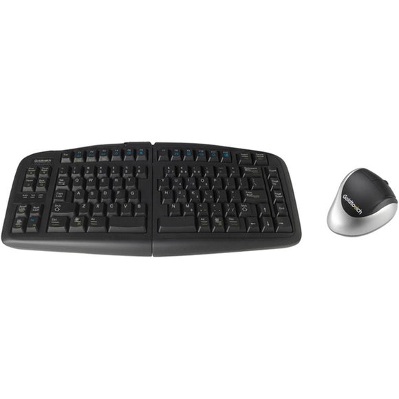 Goldtouch Gtu-0088 Keyboard Wired & Kov-Gtm-L Left Hand Mouse Bundle