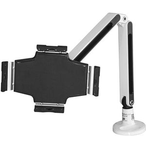 StarTech.com Desk-Mount Tablet Arm - Articulating - For 9" to 11" Tablets - iPad or Android Tablet Holder - Lockable - Steel - White - SystemsDirect.com