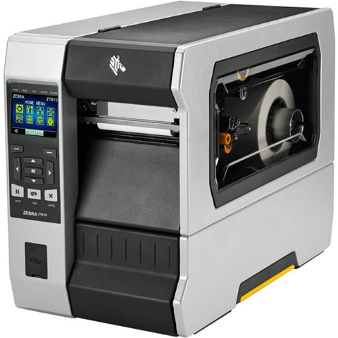 Zebra ZT610 Industrial Direct Thermal/Thermal Transfer Printer - Monochrome - Label Print - Ethernet - USB - Serial - Bluetooth