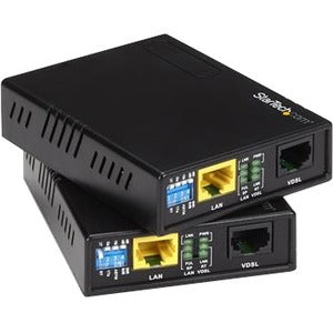 StarTech.com 10-100 VDSL2 Ethernet Extender Kit over Single Pair Wire - 1km