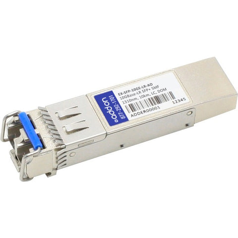 AddOn Juniper Networks EX-SFP-10GE-LR Compatible TAA Compliant 10GBase-LR SFP+ Transceiver (SMF, 1310nm, 10km, LC, DOM) - SystemsDirect.com
