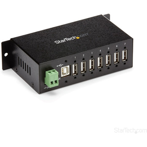 StarTech.com Mountable Rugged Industrial 7 Port USB Hub - SystemsDirect.com