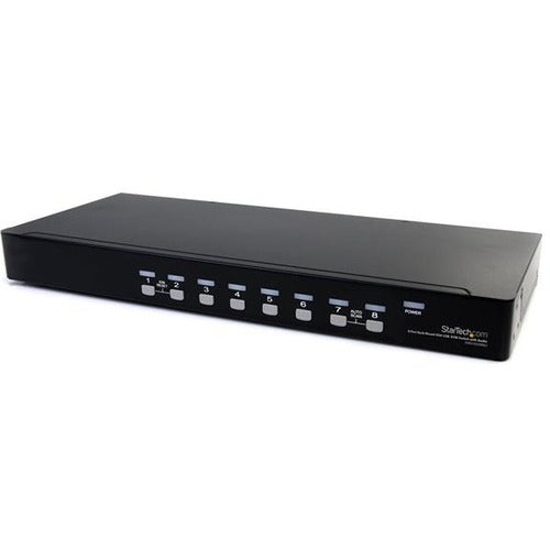 StarTech.com 8 Port Rackmount USB VGA KVM Switch w- Audio - SystemsDirect.com