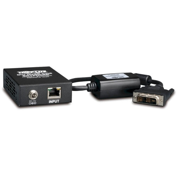 Tripp Lite DVI Over Cat5-Cat6 Video Extender Kit Transmitter Receiver 200'