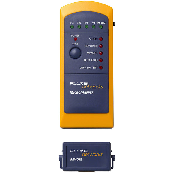 Fluke Networks MicroMapper MT-8200-49A Network Testing Device - SystemsDirect.com